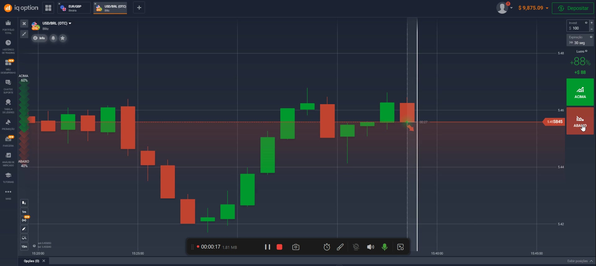 Gestao de risco com stop loss