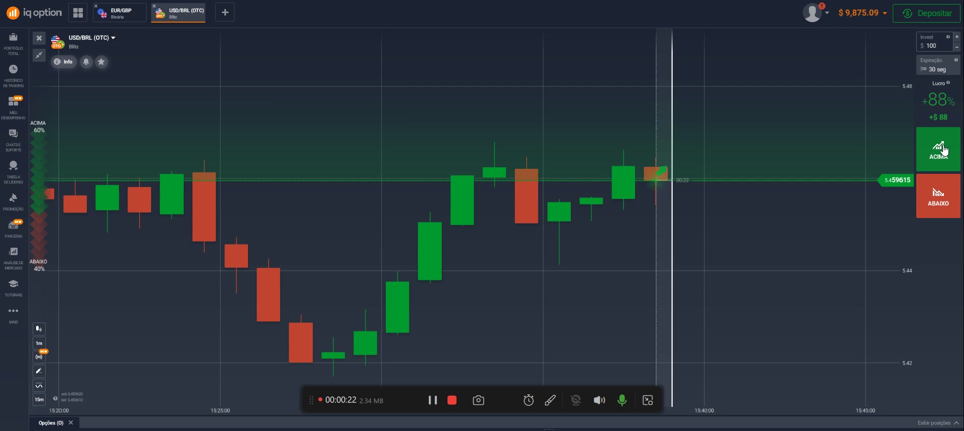 Depositos protegidos na ByteOptions