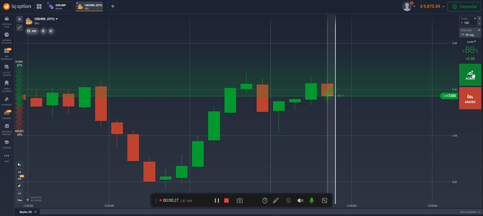 Plataforma ByteOptions em destaque